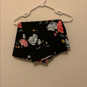 Floral old navy stretch skirt